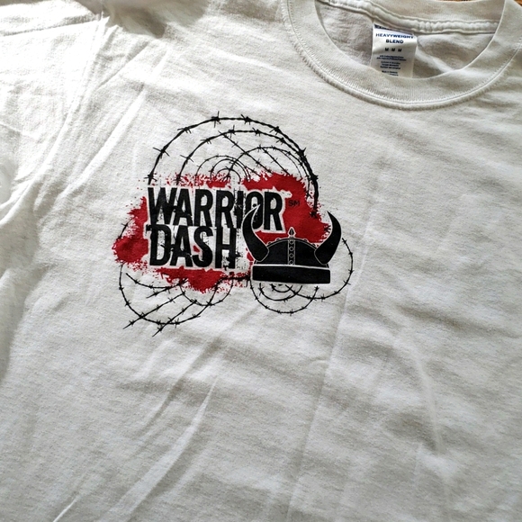 Jerzees I survived Warrior Dash t-shirt Size Med - Picture 3 of 8